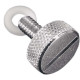 Vis à main de selle chrome MUSTANG 1/4" -20