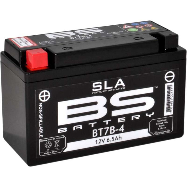 Battery BS BT7B-4 SLA (YT7B-4)