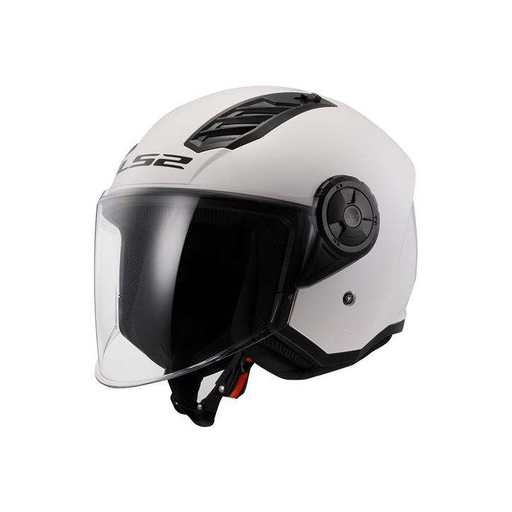 LS2 OF616 AIRFLOW II SOLID WHITE helmet 22.06