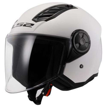 LS2 OF616 AIRFLOW II SOLID WHITE helmet 22.06
