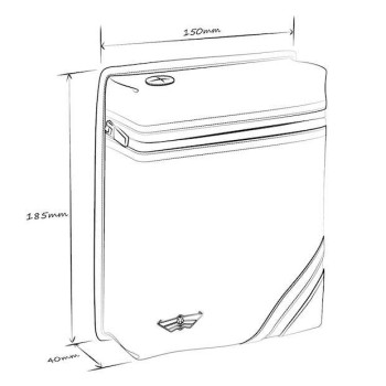 Sacoche magnétique Artonvel ORIGINAL Brown Sacoche magnétique Artonvel ORIGINAL Brown