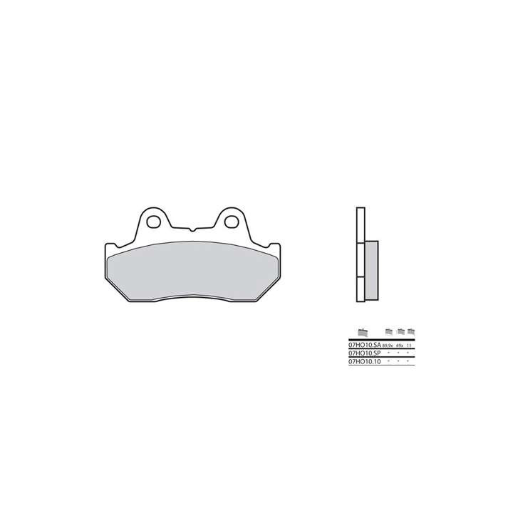 BREMBO organic brake pads 07HO1010