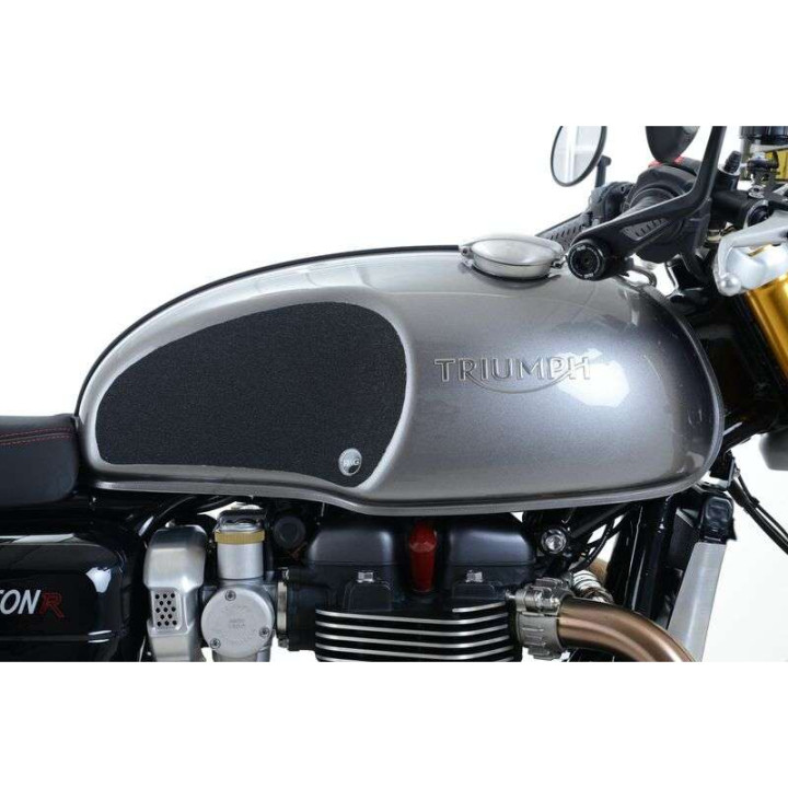 Kit grip de réservoir R&G (EZRG809)  Triumph Thruxton 1200/R/RS