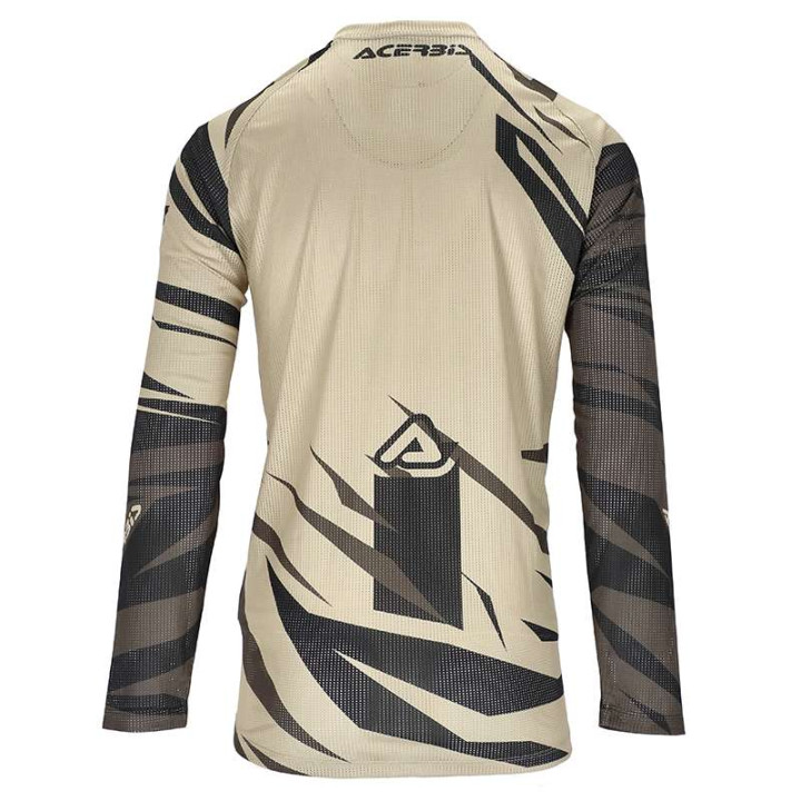 Acerbis J-WINDY FOUR VENTED BEIGE motocross jersey