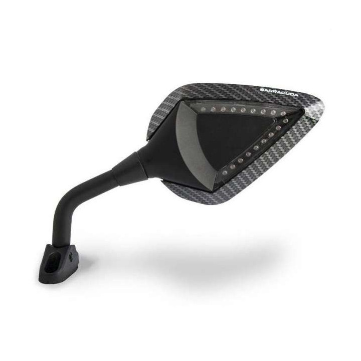 Barracuda D-VERSION RACE approved motorcycle mirrors