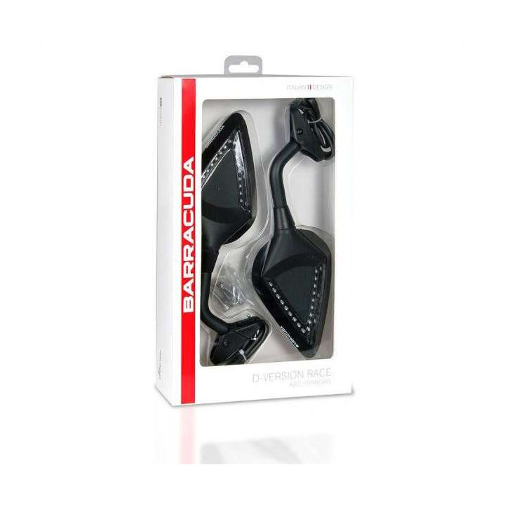 Barracuda D-VERSION RACE approved motorcycle mirrors