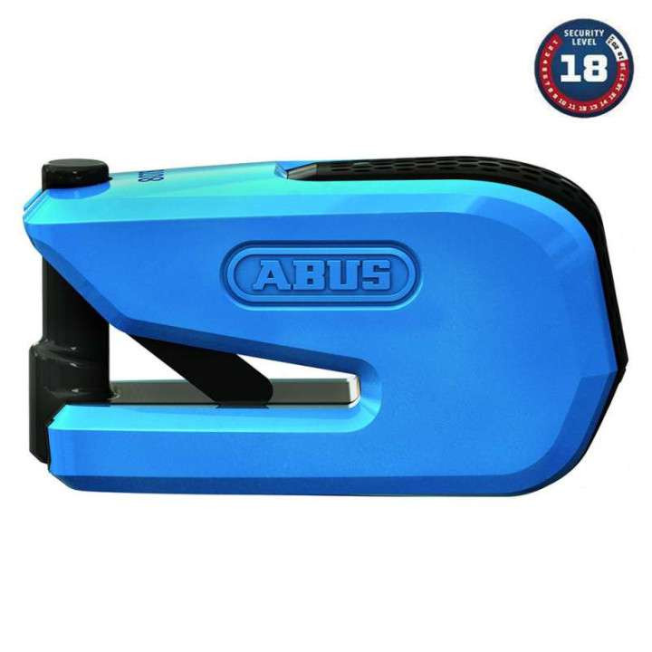 Bloque disque moto connecté/alarmé SRA ABUS Granit Detecto SMARTX 8078 2.0 Bleu