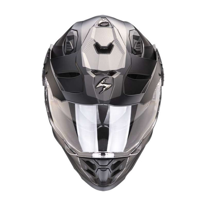 Casque moto Scorpion ADF-9000 AIR TRAIL Noir mat / Argent