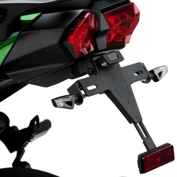 Support de plaque PUIG 9707N Kawasaki H2 SX