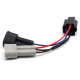 DENALI H4 to H9/H11 headlight adapter