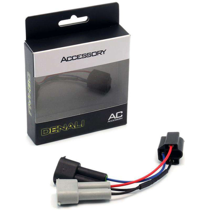 DENALI H4 to H9/H11 headlight adapter