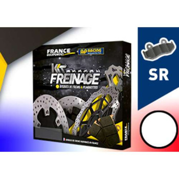 Kit freinage arrière FE disque rond + plaquettes AP Racing Yamaha TÉNÉRÉ 700