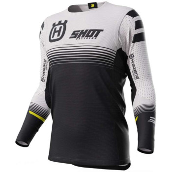 Maillot moto cross Shot AEROLITE HUSQVARNA LIMITED BLACK