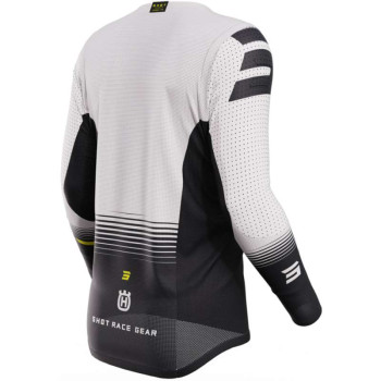 Maillot moto cross Shot AEROLITE HUSQVARNA LIMITED BLACK