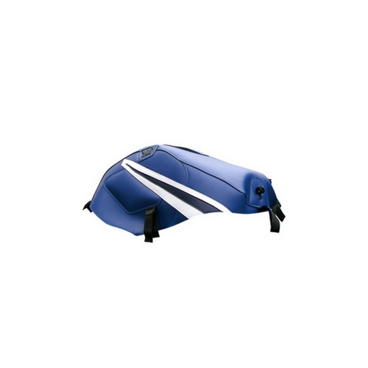 Bagster tank mat blue/white and dark blue deco (1430M) Suzuki GS 500 E