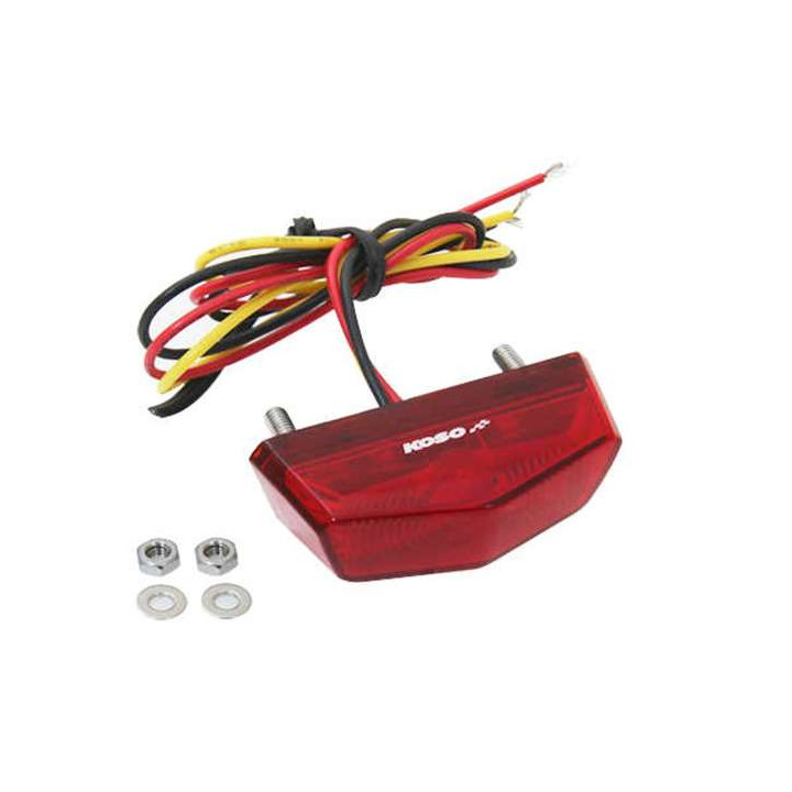 Feu arrière moto KOSO Nano LED rouge