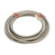6x10.5mm braided stainless steel petrol hose - 5M
