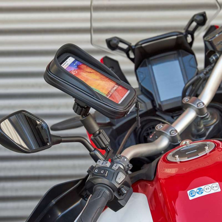 Support smartphone Shad SG71M 180x90 - fixation rétroviseur