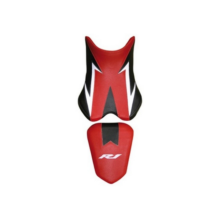 Saddle cover Bagster (2188C) Red/Black/White/White Letters Yamaha YZF-R1 07