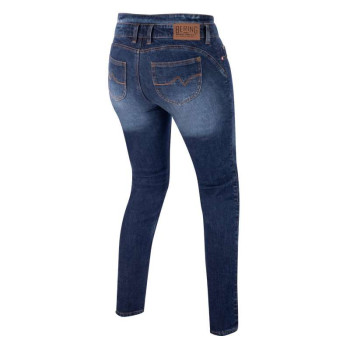 Jean moto femme Bering LADY GILDA BLEU