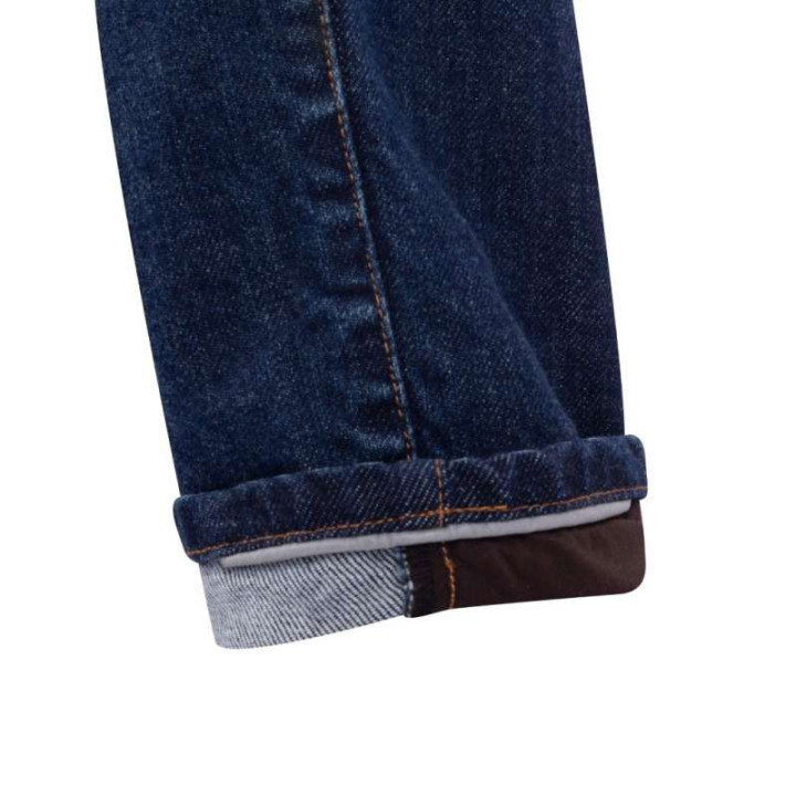 Jean moto femme Bering LADY GILDA BLEU