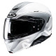 Modular motorcycle helmet HJC RPHA 91 COMBUST GREY/WHITE