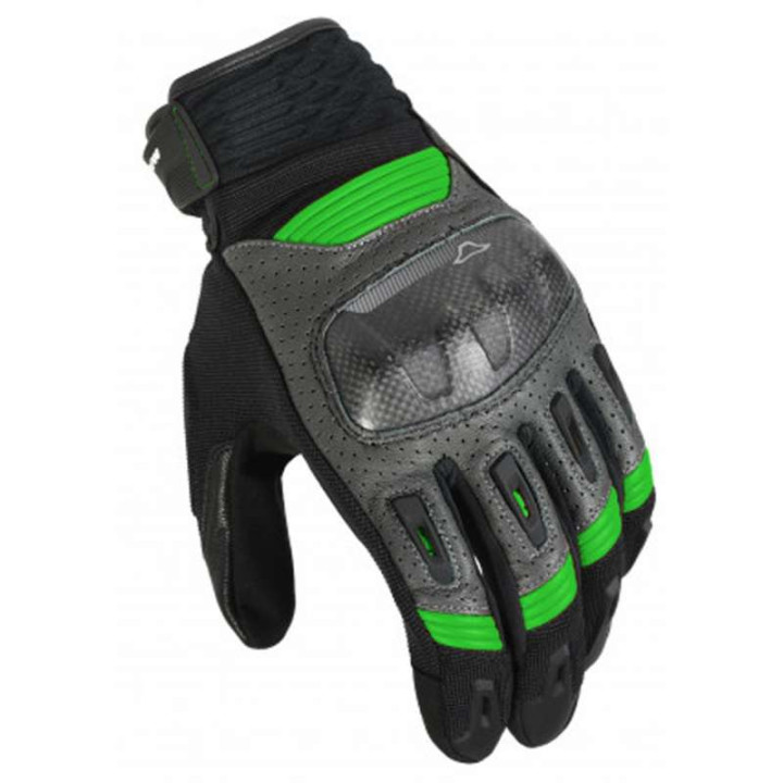 Gants moto Macna RIME Noir/Vert