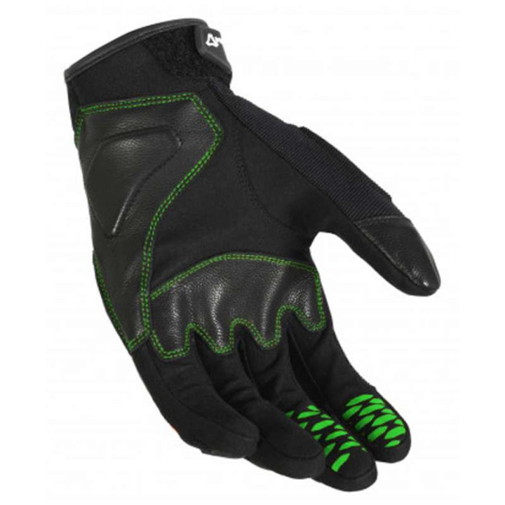 Gants moto Macna RIME Noir/Vert