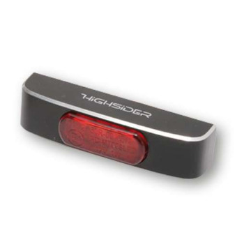 Feu arrière moto HIGHSIDER CONERO T2 ROUGE