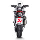 Silencieux homologué Akrapovic Titane/Carbone Honda X-ADV