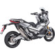 Silencieux homologué Akrapovic Titane/Carbone Honda X-ADV