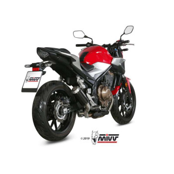 Silencieux Mivv MK3 Carbone (H.075.SM3C) Honda CB500F Silencieux Mivv MK3 Carbone (H.075.SM3C) Honda CB500F