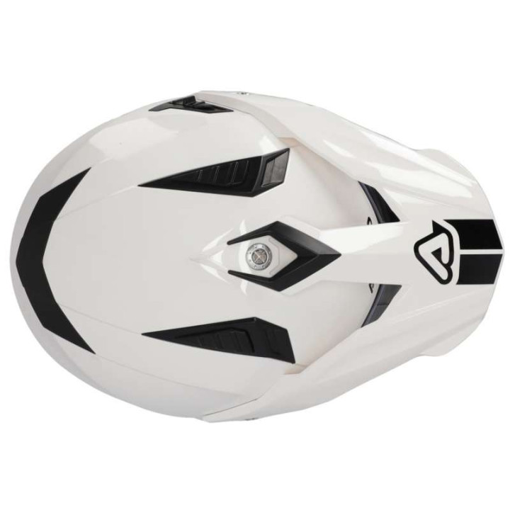 Casque moto enduro Acerbis FLIP 22.06 BLANC