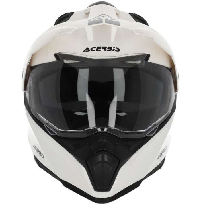 Casque moto enduro Acerbis FLIP 22.06 BLANC