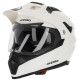 Casque moto enduro Acerbis FLIP 22.06 BLANC