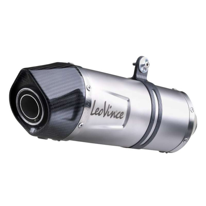 Silencieux homologué LeoVince LV ONE EVO Inox Honda XRV750 AFRICA TWIN