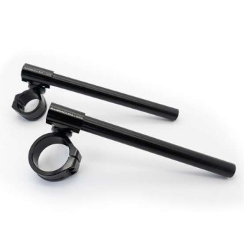 Guidons bracelets Barracuda CLIP ON 50-52mm noir