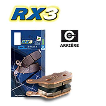Plaquettes de frein sinter CL BRAKES 1084RX3