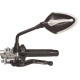 Motorcycle rearview mirror Chaft STORY reversible