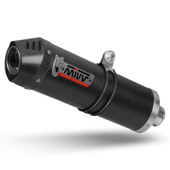 Silencieux Homologué Mivv OVAL Carbone (H.065.L3C) Honda Integra 750