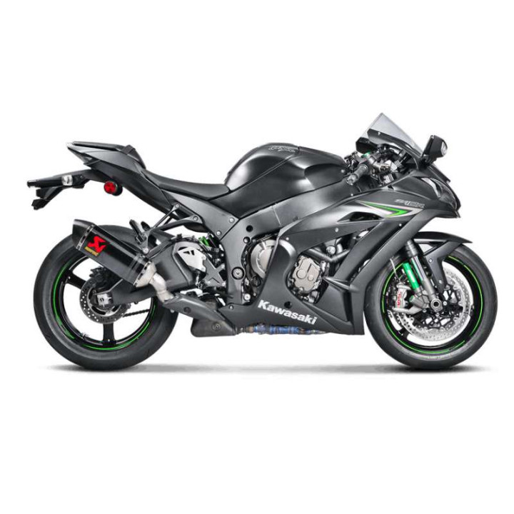 Akrapovic Carbon approved muffler Kawasaki ZX-10R 16-18