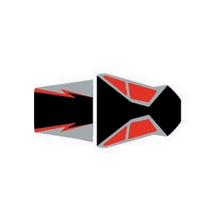 Saddle cover Bagster (2127A) Black/Red/Acier Aprilia RSV1000 01-03 Saddle cover Bagster (2127A) Black/Red/Acier Aprilia RSV1000 01-03