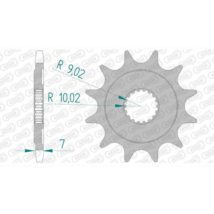 AFAM 13 teeth not 520 type 22202 Suzuki RM 125