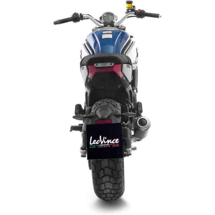 Silencieux homologué LeoVince LV-10 Carbone (15256FB) CF Moto CL-X 700 Heritage/Sport