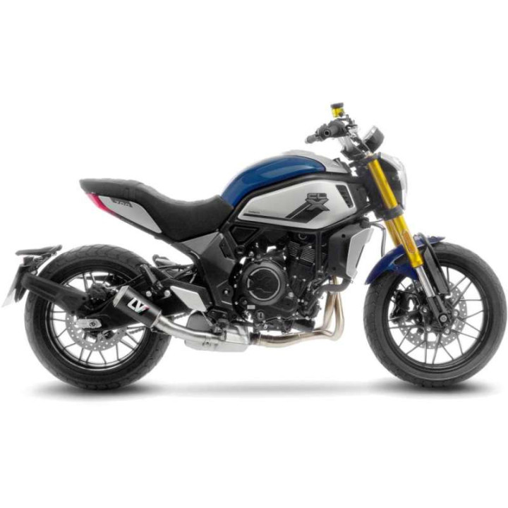 Silencieux homologué LeoVince LV-10 Carbone (15256FB) CF Moto CL-X 700 Heritage/Sport