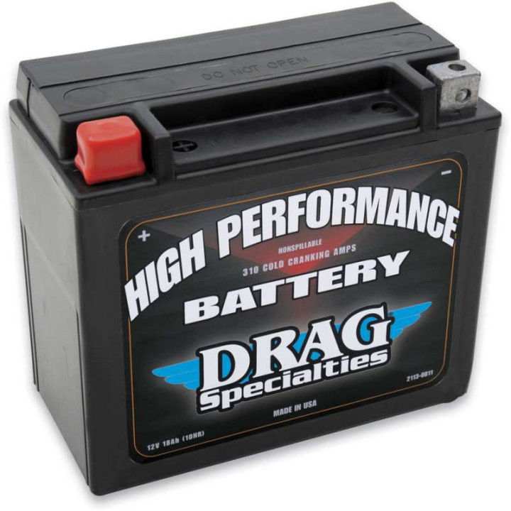 Motorcycle battery Drag Specialties YTX20H Harley-Davidson XL1200/883 86-96