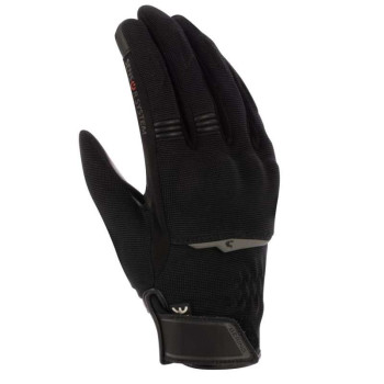 Gants moto d'été femme Bering LADY FLETCHER EVO NOIR