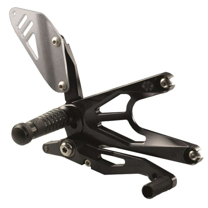 GILLES TOOLING FXR rear controls black Yamaha YZF-R6 06-16
