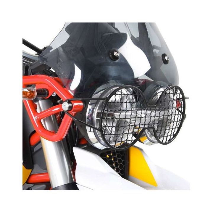 Hepco &amp- Becker headlight guard Moto Guzzi V85 TT