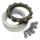 Clutch plates + springs kit EBC DRC168 Kawasaki KLR650C 95-03